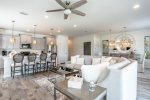 Open Concept Plan Perfect for Gatherings 